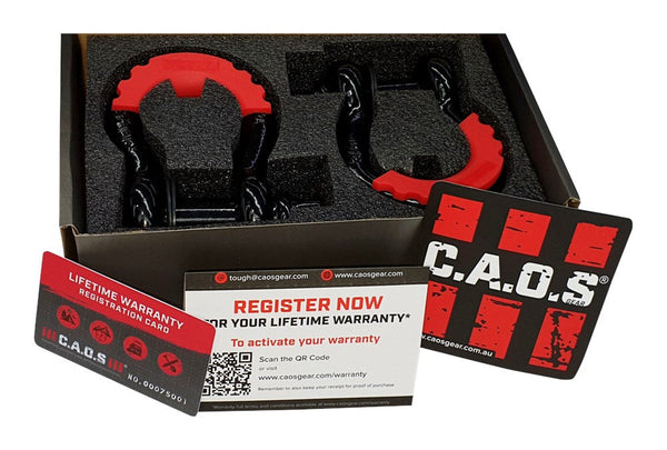 CAOS BOW SHACKLE 2 PACK