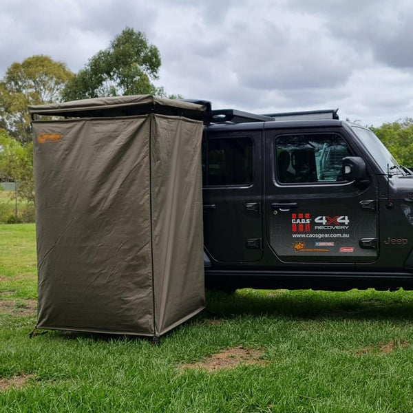 NOMAD Shower Tent Awning (Foldout) with Roof