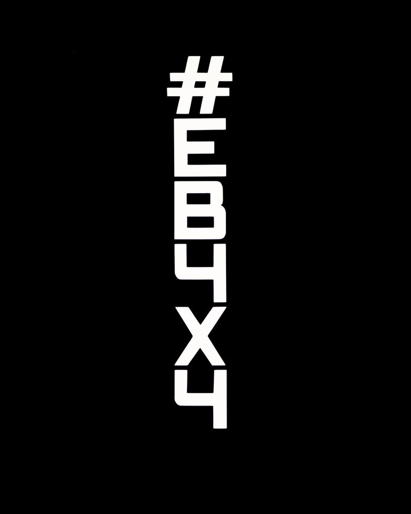 EB4X4 HASTAG STICKER VERTICAl (VARIOUS COLOURS)