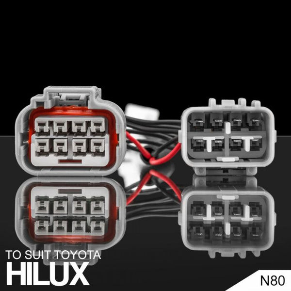 N80 HILUX BI-LED HIGH BEAM ADAPTOR