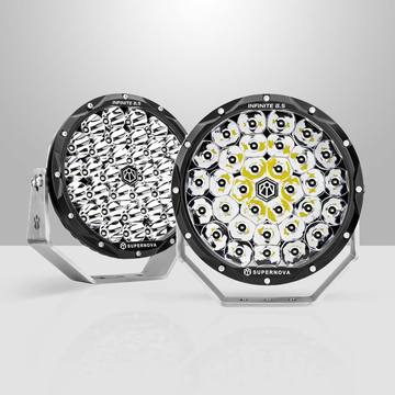 SUPERNOVA INFINITE 8.5 LED DRIVING LIGHTS - PAIR