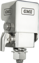 GME FOLD DOWN ANTENNA MOUNTING BRACKET - STAINLESS STEEL